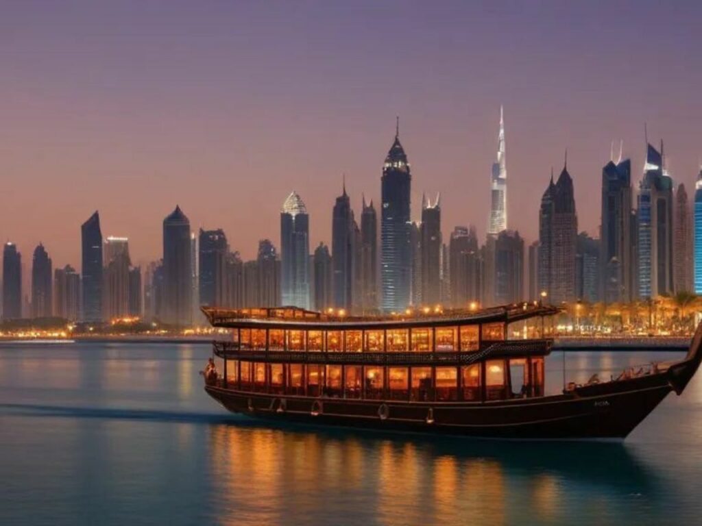 Exploring Dubai on a Dhow Cruise