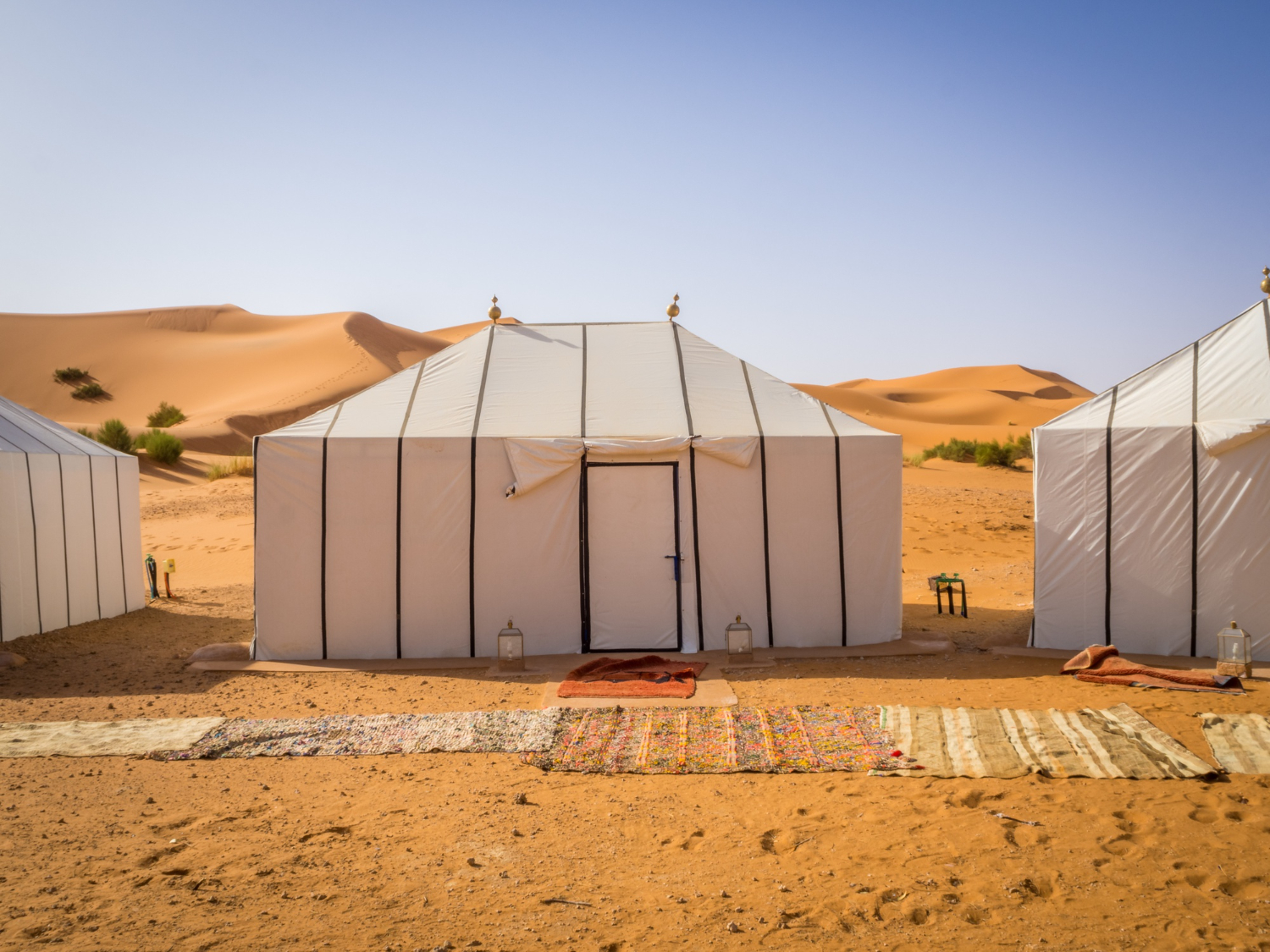 Tents-set-up-in-a-desert-landscape-featuring-a-decorative-rug-laid-on-the-sandy-ground-beneath-them.jpg