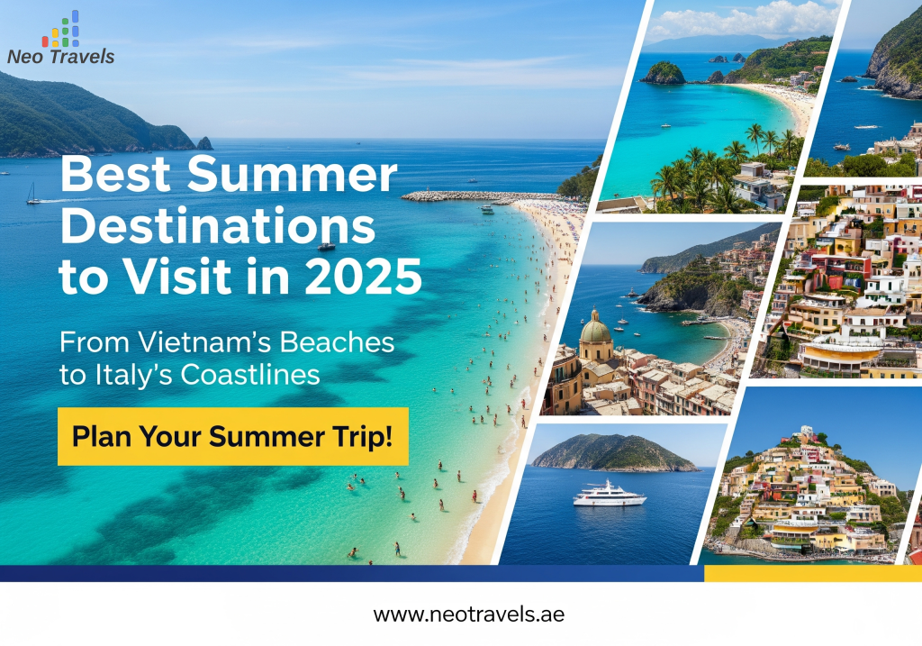 Best Summer Destinations to Visit in 2025: From Vietnam’s Beaches to Italy’s Coastlines