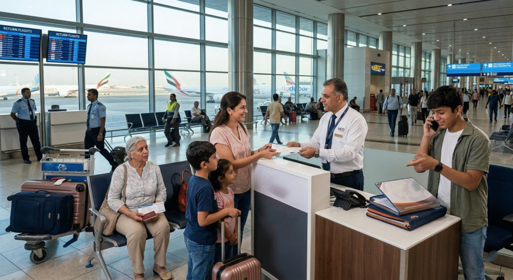 How Neo Travels Supported Travellers with Urgent Return Flights from Dubai