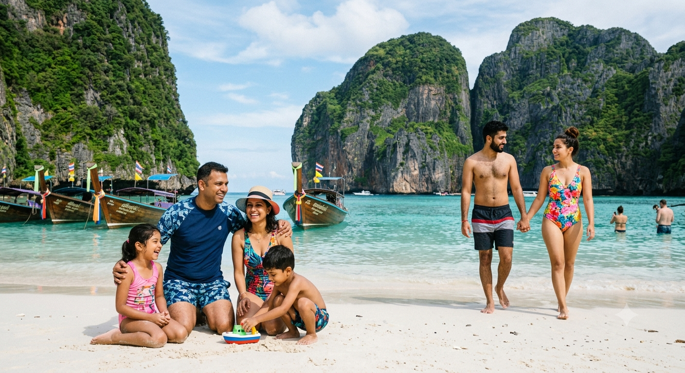 Thailand Travel Packages from Dubai for Families and Couples