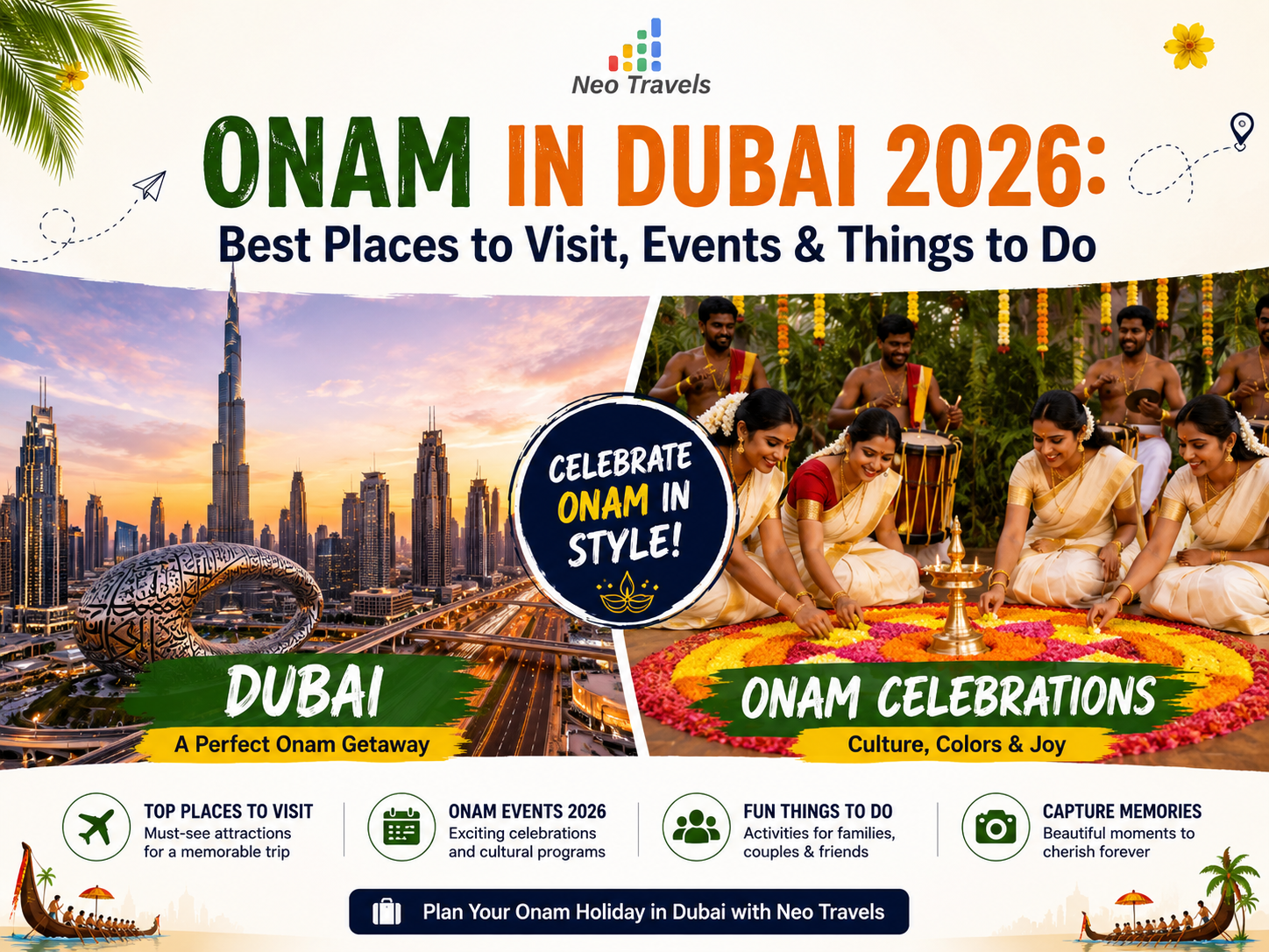 Onam in Dubai 2026: Best Places to Visit, Events & Things to Do