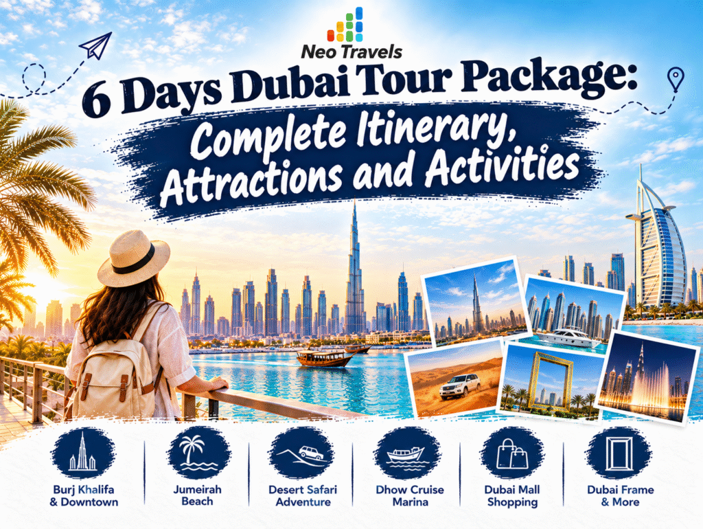 6 Days Dubai Tour Package – Complete Itinerary, Attractions and Activities