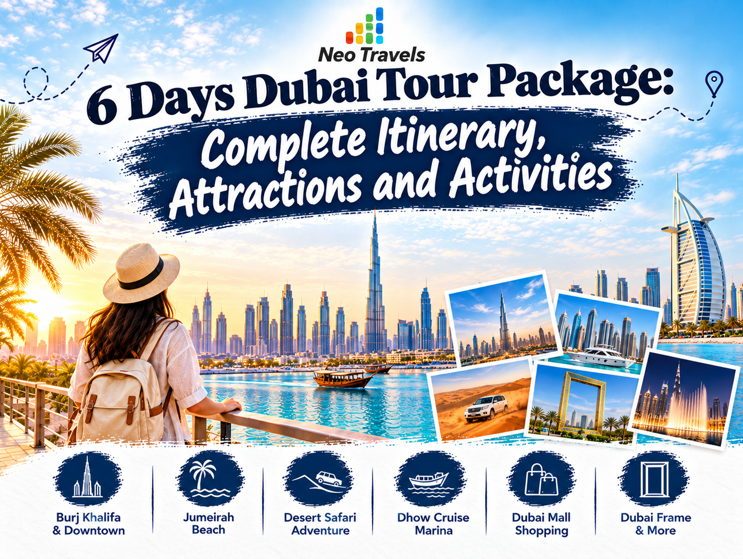 6 Days Dubai Tour Package – Complete Itinerary, Attractions and Activities